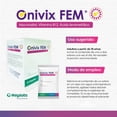 thumbnail image 3 of Onivix FEM | Suplemento Alimenticio en Polvo | Myo-inositol, &Aacute;cido Levomef&oacute;lico, Vitamina B12 | Bienestar Integral Femenino | Caja con 30 Sobres de 2.1 g, 3 of 7