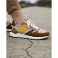 thumbnail image 1 of TENIS MICHAEL KORS DAX TRAINER CAFÉ/MOSTAZA, 1 of 5