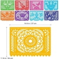 thumbnail image 4 of Decoración de flores de fieltro para fiesta temática de bandera, pancarta de festival, diseño liviano, 4 of 5