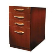 Mayline APBBF26LMA Aberdeen Series Pencil-Box-Box-File Desk Pedestal - Maple - 22.5 x 15.25 x 26.5 in.