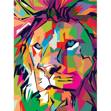 UPC: 0709786067732 | Willow Creek Press Funky Lion 500-Piece Puzzle