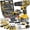 20V Battery*2+136PCS, variant on Tegatok 20V Cordless Impact Drill Kit, 20+3 Torque Settings, 45Nm Max Torque, Built-in LED Light, 2.0Ah Battery & Fast Charger, Ideal for Home Renovation Woodworking