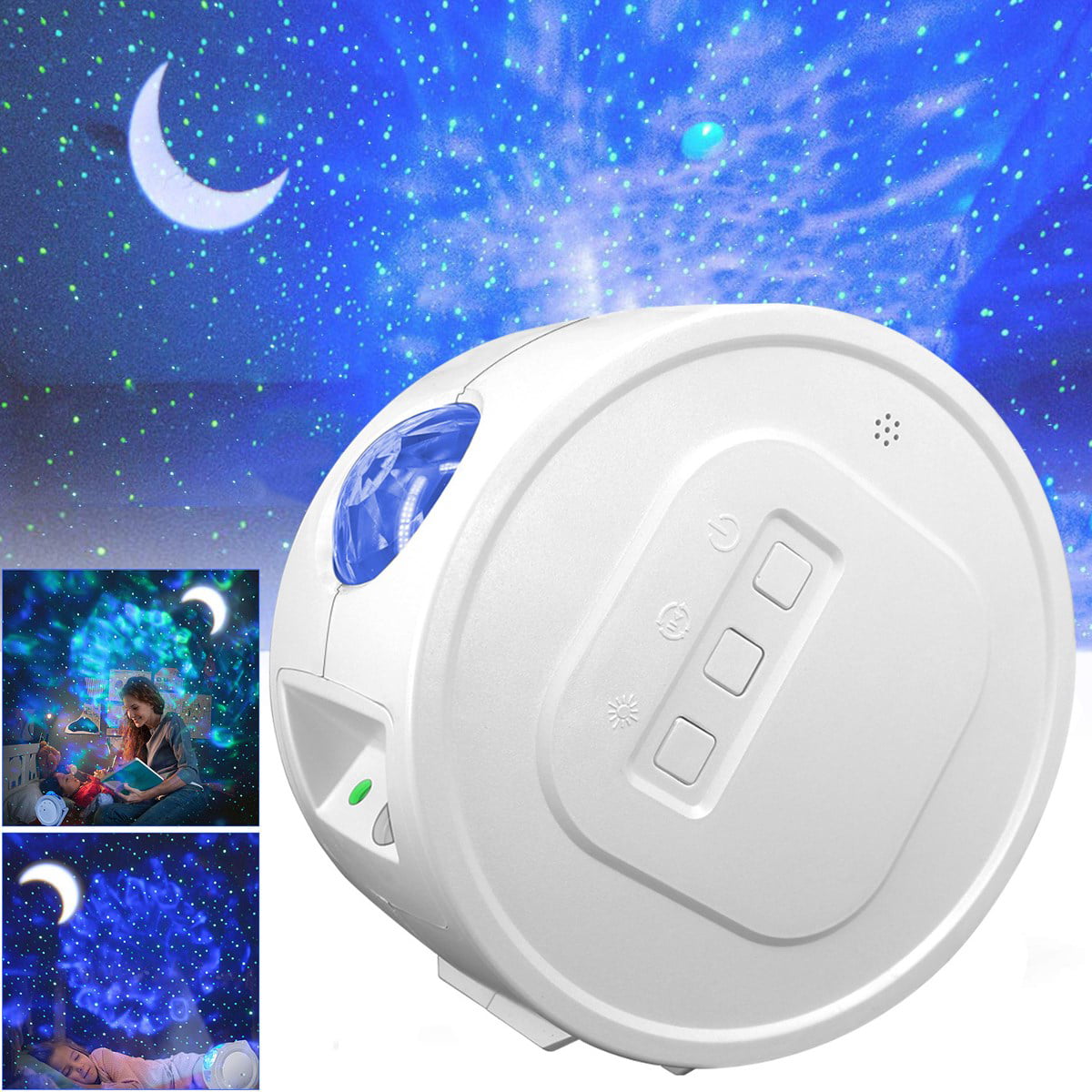 LED Projection Lamp Star Projector, Galaxy Projector with Led Nebula