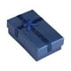 thumbnail image 5 of Sonducket Cajas de joyería coloridas con paquete Bowknot Caja de transporte para collares Embalaje de joyas Autoensamblaje Presente Azul oscuro Azul oscuro 2Conjunto, 5 of 6