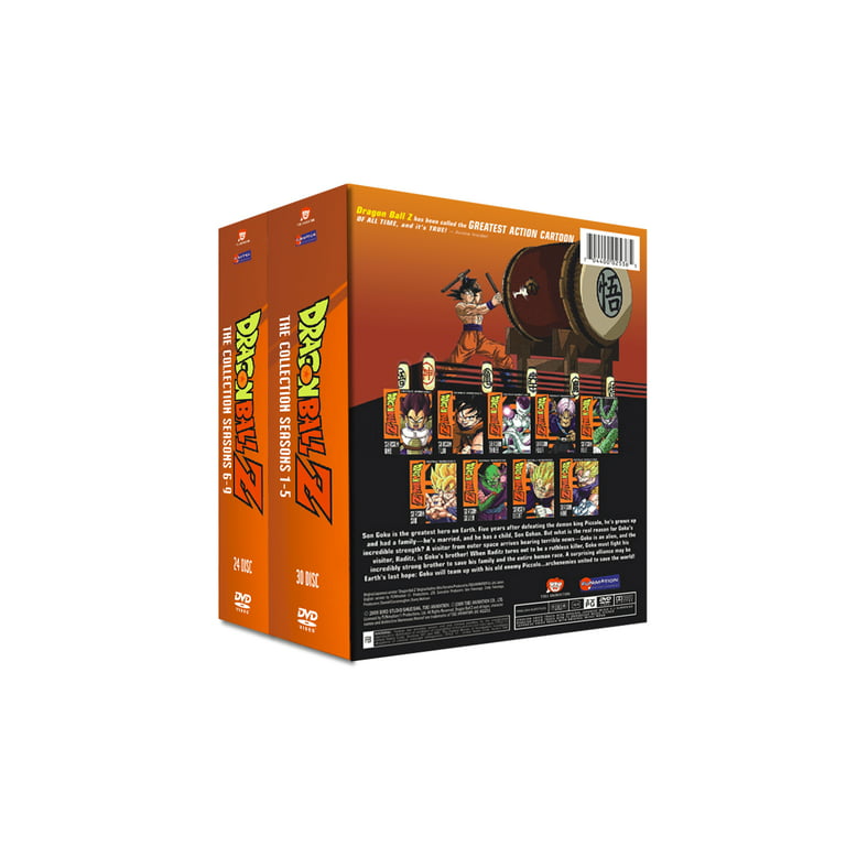 Dragon Ball Z TV Series Seasons 1-9 DVD Set – Blaze DVDs