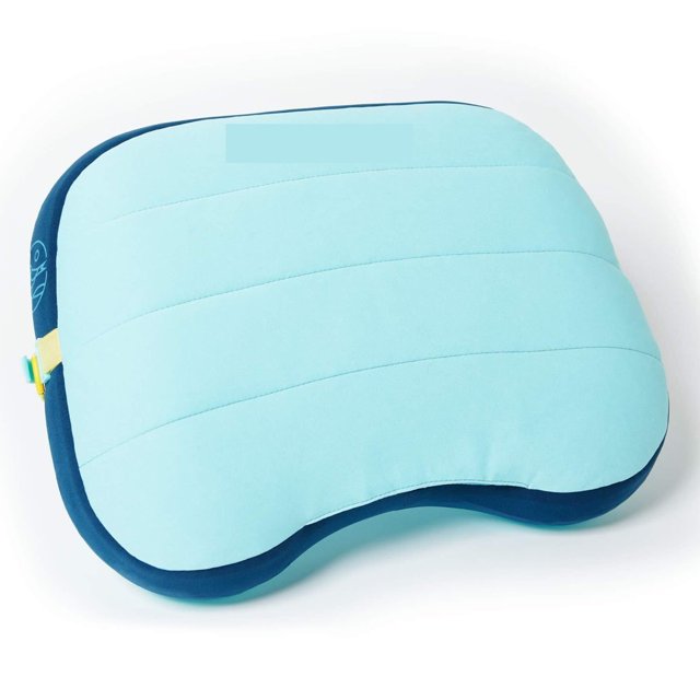LEEYNEER Ballast Beach Pillow Comfy Durable & Compact Stays Put on Windy Beaches with Patented Sand Pouch Inflatable Pillow for Beaches Pools Camping Festivals and Travel
