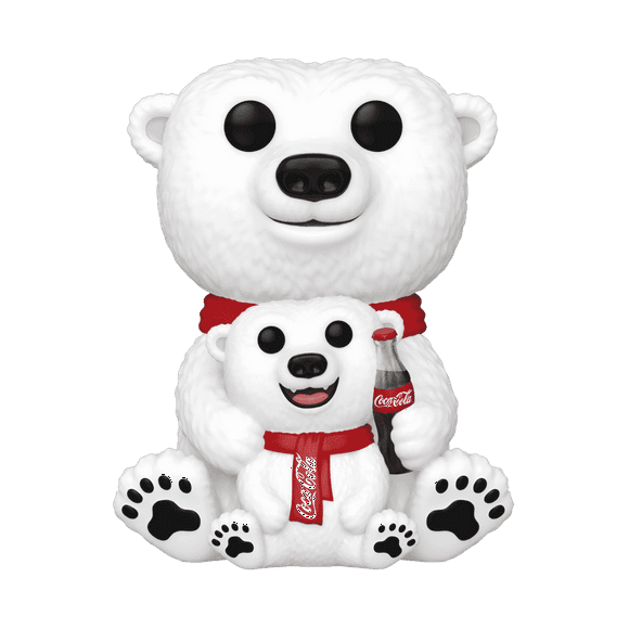 Funko Pop! Ad Icons: Coca-Cola - Coca-Cola Polar Bear with Cub Vinyl Figure