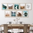 thumbnail image 3 of PixonSign Adhesive Canvas Print Wall Art Set - Rustic Mountain & Lake Poster Arts - Set of 9 Nature Wilderness Botanical & Animal Photography Wall Décor for Room Decoration - 8"x10", 3 of 5