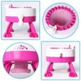 thumbnail image 4 of BESLY Kid Girls 22 Needles Knitting Machine Toys Smart 48 Needles Hand-knitted Round Loom Machine Toys for 5-12 Year Old, 4 of 8
