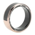thumbnail image 1 of Fitness Smart Ring, APP Control Step Counting Sports Health Tracker Ring IP68 Water Resistant Wearable Smart Ring Stylish  for Business 8 Inner Diameter 16mm/0.62in,9 Inner, 1 of 7
