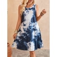 thumbnail image 3 of Fancyglim Women Vest Dress Summer Casual T Shirt Cover up Tank Dresses Tie Dye L, 3 of 8