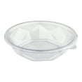 thumbnail image 2 of Basic Nature 12 oz Round Clear PLA Plastic To Go Bowl - Compostable - 6" x 6" x 1 1/2" - 500 count box, 2 of 3