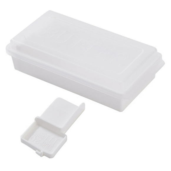 1 Set 250ml Butter Box Container With Cutting Board Cheese Storage Organizer Kitchen Serving Tool For Baking