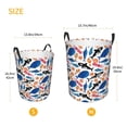 thumbnail image 5 of Daiia Cute Sea Animals Round Laundry Basket with Handles Thickened Waterproof Circular hamper,Dirty Clothes Storage Basket for Bedroom,Bathroom,College Dorm-Small, 5 of 8