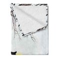 thumbnail image 2 of Cat Soft Flannel Fleece Blanket, Mother Cat on Tree Branch and Baby Kittens in Park Best Friends I Love My Kitty Graphic, Cozy Plush for Indoor and Outdoor Use, 50" x 60", Multicolor, by Ambesonne, 2 of 5