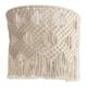 thumbnail image 1 of Pantalla de lámpara de macramé con borlas para sala de estar Estilo A, 1 of 9
