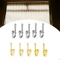 thumbnail image 2 of SDFGTstore Pack Of 100 Durability Curtain Hooks Metal Drapery Hooks Curtain Header for Living Room Bedroom Decors Easy Installation, 2 of 9
