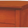 thumbnail image 4 of Glory Furniture Hammond 3 Drawer Nightstand in Oak, 4 of 4