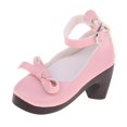 thumbnail image 1 of Zapatos de Cuero Sunnimix con Cinturón en El tobillo Tacones Altos para Muñeca, 1 of 8