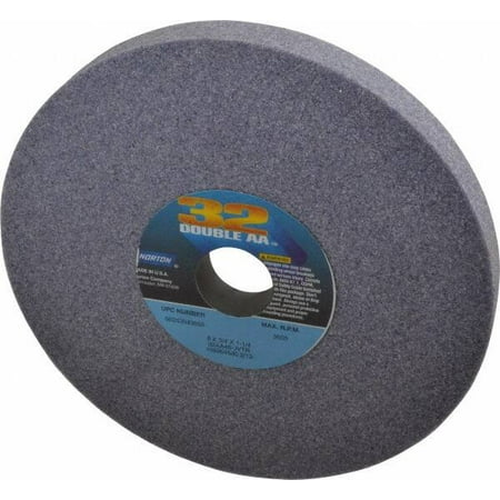 

Norton 8 Diam x 1-1/4 Hole x 3/4 Thick J Hardness 46 Grit Surface Grinding Wheel