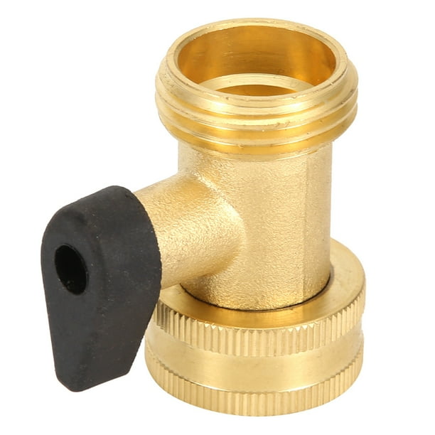 OTVIAP Garden Connector,Valve Connector,3/4 DN20 Brass Straight Single Pass Ball Valve Hose