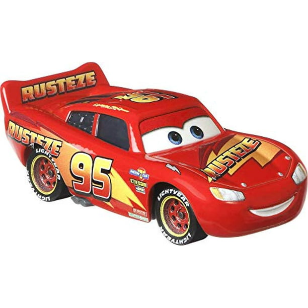 Disney Pixar Cars 1 55 Diecast Rusteze Lightning Mcqueen Walmart Com Walmart Com