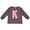 Charcoal Grey, variant on Inktastic Pink and White Polka Dots Letter K Boys or Girls Long Sleeve Toddler T-Shirt