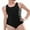 Black, variant on Charmo Color Blocked Swimsuit for Girls Athletic One Piece Practice Swimwear Racerback Bathing Suit, Size 8-16