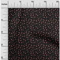 thumbnail image 1 of oneOone Viscose Chiffon Fabric Dot & Flower Floral Decor Fabric Printed BTY 42 Inch Wide, 1 of 4