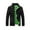 Green, variant on Herrnalise Men's Winter Cardigan Casual Stand Collar Hoodless Zipper Double Pocket Cotton Padded Sweater Cotton Padded Down Jacket Long Sleeved Hoodless Casual Coat/Jacket Green