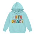 thumbnail image 3 of SGMVNU Fifth Grade Hoodies for Boys Girls Back to School Sweatshirts with Pocket Casual Relaxed Fit Fall Clothes, Size 6-7 Years, tc1-Light Blue, 3 of 5