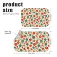 thumbnail image 3 of Pioneer Flower Floral Print Pattern Bath Mat Set Of 2,Non-Slip Rug for Bathroom,Kitchen,Bedroom,Entrance, 30x17 and 23.5x15.7 Inches, 3 of 5