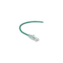Black Box C6APC28-GN-10 Slim-Net Cat6A Patch Cable Green 10Ft