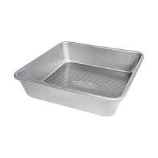 Moule à Gâteau Carré 8 x 8 x 2 1/4 USA Pan Sans Joint