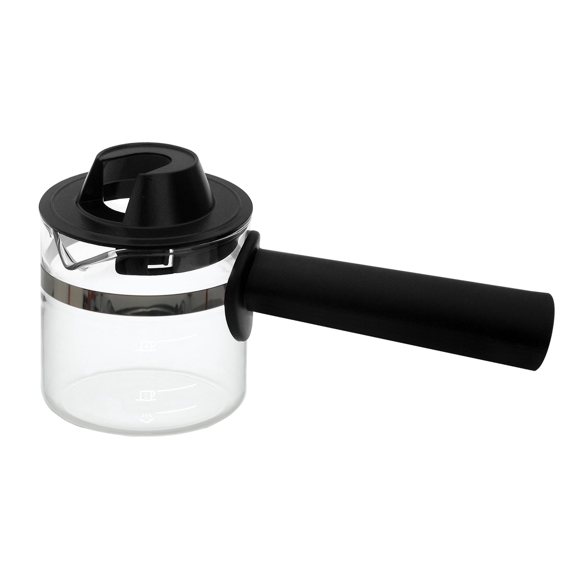 Bene Casa 4 Cup Glass Replacement Carafe for Espresso Makers Universal Fit