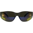 thumbnail image 2 of Global Vision Rider Safety Motorcycle Riding Sunglasses Black Frame Blue Mirror Lens Z87.1, 2 of 5