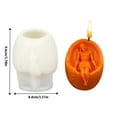 thumbnail image 3 of Vela perfumada de Pascua DIY de silicona para piedras aromáticas con forma de huevo Kit de manualidades decorativas para huevos de Pascua, 3 of 4
