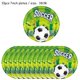 thumbnail image 3 of Decoraciones para fiestas de cumpleaños con temática de fútbol Globos de fútbol Platos de papel Servilletas Juego de laberinto de fútbol Suministros para fiestas deportivas Sorteo, 3 of 5