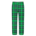 thumbnail image 4 of uublik Mens Pajamas Set Soft Button Down Classic Lapel Comfy Long Sleeve Pajamas for Men, Green, 4 of 4