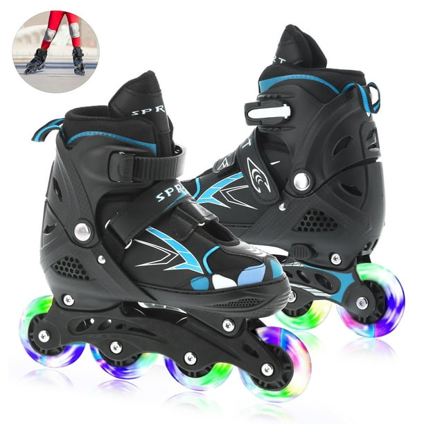 HERCHR Children Roller Skates,Kids Adjustable Inline Outdoor Roller