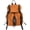 Orange, variant on Orange Large Capacity Hiking Backpack, Men Women Student School Travel Backpack, 1 Pc