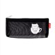 thumbnail image 1 of Large Capacity Transparent Cartoon Pencil Case with Zipper - Perfect for Students and Stationery Lovers, 1 of 5