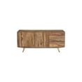 thumbnail image 2 of Porter Designs Fusion Solid Sheesham Wood Sideboard - Light Brown, 2 of 9