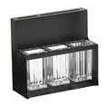 thumbnail image 4 of Tnarru Cutlery Storage Rack Cutlery Drying Rack Non Slip Carbon Steel Modern Multiple Slots Universal Knife Block Knives Drain Stand black, 4 of 8