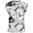 thumbnail image 6 of White Cami Tank Track Gym Brunch Jogger Vest for Man Fall Summer Sleeveless Crew Neck Spandex Print 3D Digital Graphic Loose Fit Top Vest Mens 2025 Clothes XXL, 6 of 6