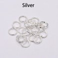thumbnail image 1 of 200 Unids/bag3 4 5 6 7 8 10 12 14 16 18 20 mm Anillos De Salto Abiertos Plata/Oro/Bronce Split Conectores Para Bricolaje Joyería Búsqueda A Granel, 1 of 4