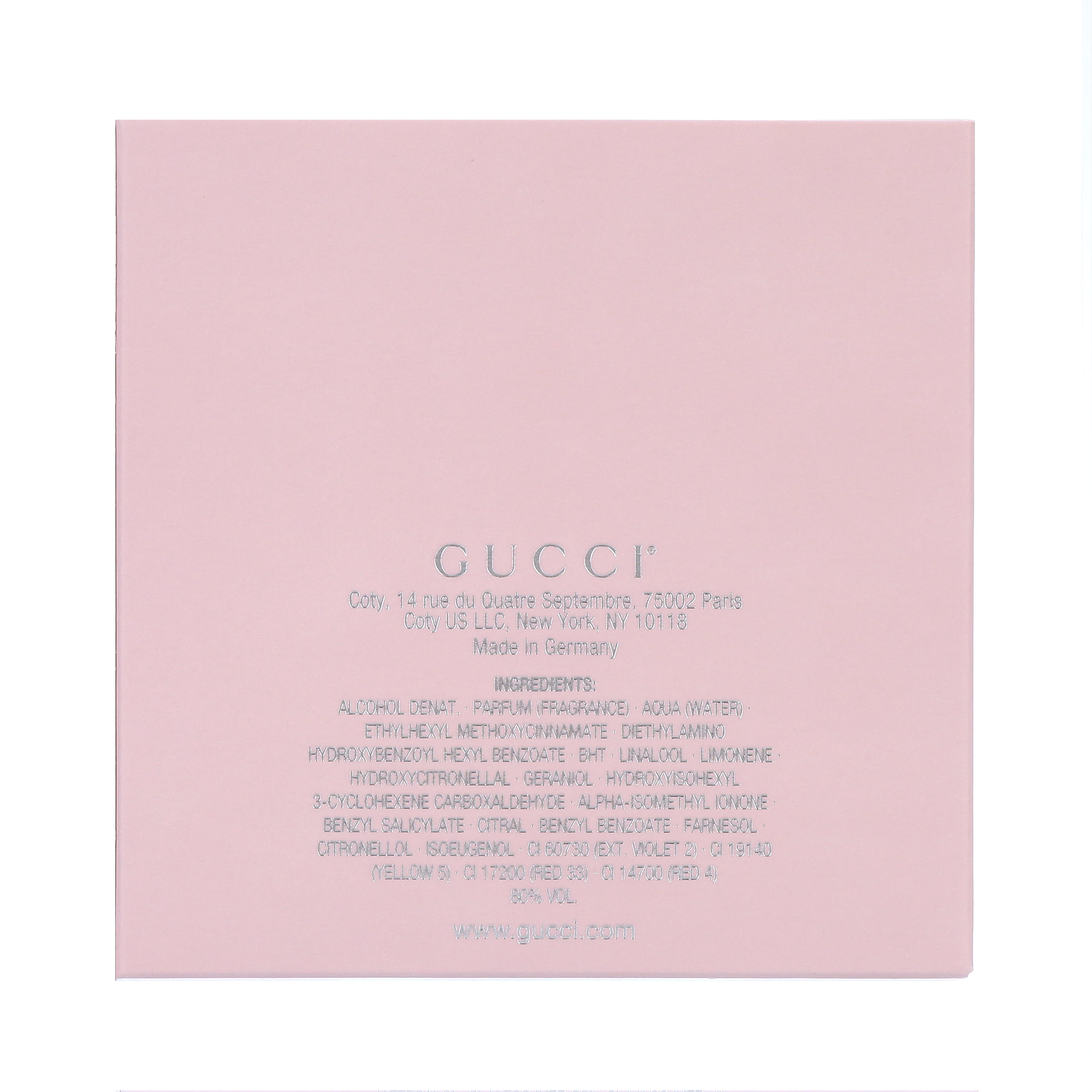 gucci bamboo ingredients