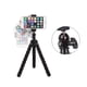 thumbnail image 3 of Phone Mini Tripod, Ruittos Premium Flexible Mobile Phone Tripod Stand Compatible with iPhone Samsung Go Pro, Small Digital Camera, Black, 3 of 5