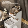thumbnail image 3 of Armoire de Rangement au Sol, Armoire Étroite Multifonctionnelle pour Salle de Bain, 3 of 7