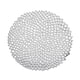 thumbnail image 1 of Mantel individual de PVC - Mantel individual redondo para mesas de comedor Manteles individuales Plata, 1 of 9